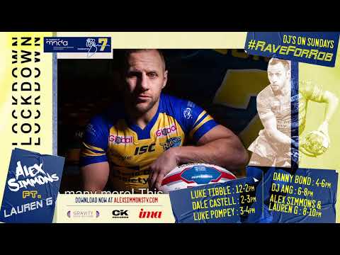 Alex Simmons and Luke Tibble live #RaveForRob