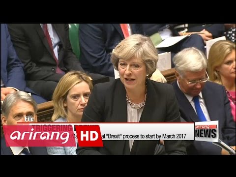 UK set to start formal processing of exiting EU in March 2017