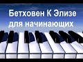 Бетховен "К Элизе" 