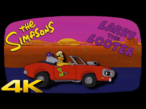 ⭐ THE SIMPSONS - LARRY THE LOOTER | 4K/60ᶠᵖˢ | PC | #walkthrough #playthrough #longplay