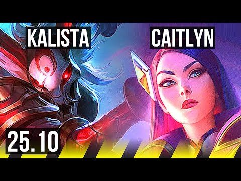 KALISTA & Rell vs CAITLYN & Thresh (ADC) | KR Master | 25.10