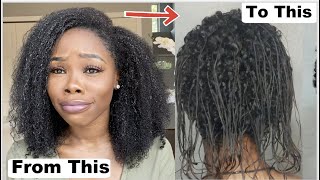 HOW TO RESTORE YOUR  DAMAGED HAIR BACK TO HEALTH. NO BIG CHOP NEEDED + BEFORE & AFTER PICs