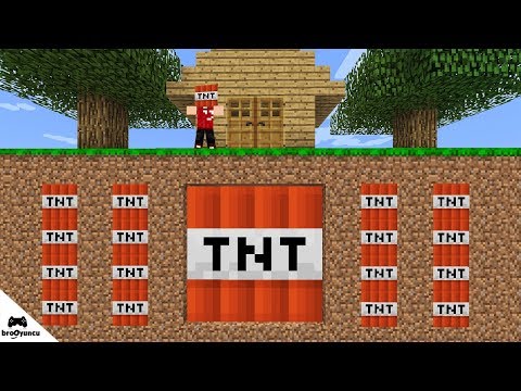MİNECRAFT DEV TNT İLE HARİTAYI PATLATMAK -TROLL MUTFAK #23 (FİNAL)