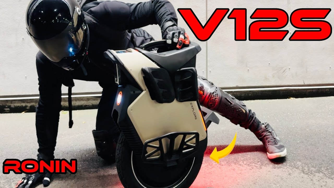 INMOTION V12S Arrives With Motorcycle Hydraulics and a Touchscreen Dashboard