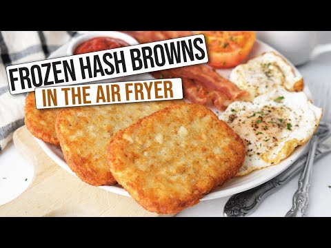 Air Fryer Frozen Hash Brown Patties [Quick & Easy]