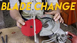 How to Change the Blade on a Skil Saw