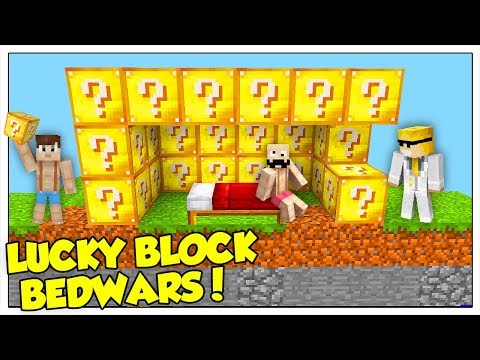LA SFIDA DELLE BEDWARS CON I LUCKY BLOCK! - Minecraft ITA
