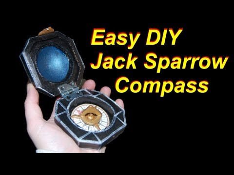 DIY Jack Sparrow Compass (Cheap and Easy - Cardboard)