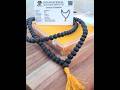 Natural Unpolished Original Sacred Karungali Black Ebony Wood Malai 8 MM Shorts Shortsfeed