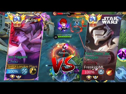 📌TOP 1 GLOBAL KIMMY VS TOP 1 GLOBAL CHOU | INTENSE BATTLE BETWEEN TOP GLOBAL HEROES!!!