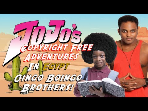 JoJo's Bizarre Adventure Stardust Crusaders Copyright Free ending - Oingo Boingo Brothers