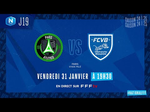 J19 I Paris 13 Atletico vs FC Villefranche B en replay (1-0) I National FFF 2024-2025