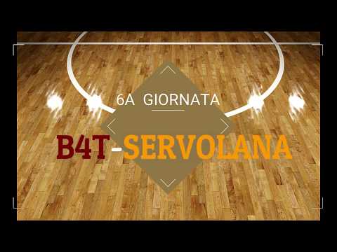 BASKET 4 TRIESTE UNDER 18 SILVER 2018/2019: 6A GIORNATA B4T EVOLUTION-SERVOLANA
