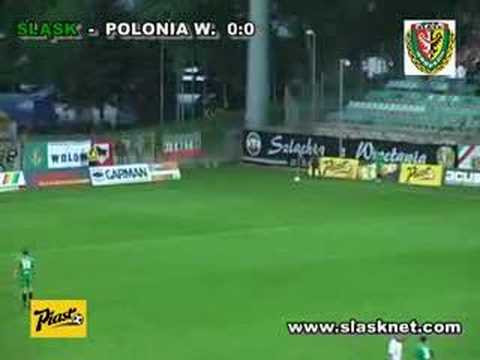 skrót meczu Śląsk Wrocław - Polonia Warszawa 0:0 (09.05.07)