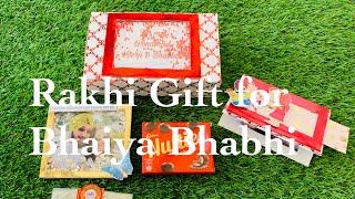 Rakhi Gift for Bhaiya Bhabhi / Rakhi Gift