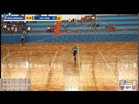 ACEF Coxim x Nova Andradina Futsal - 2º Fase - Copa Morena 2021