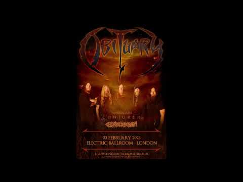 Obituary (US) Live @ The Electric Ballroom, Camden. London. February 23rd 2023 (Death metal legends)