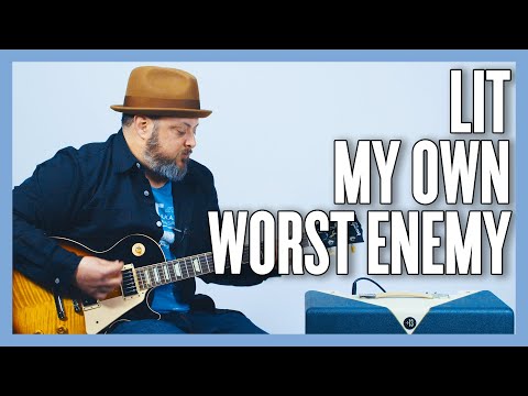 Lit My Own Worst Enemy Guitar Lesson + Tutorial