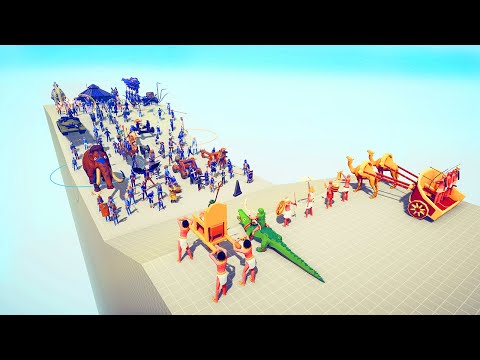 EGYPT FACTION vs  EVERY FACTION | TABS - Totally Accurate Battle Simulator