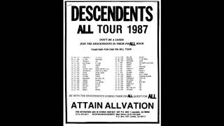 Descendents - Live At Maxwell&#39;s - Hoboken, NJ - 03/12/1987