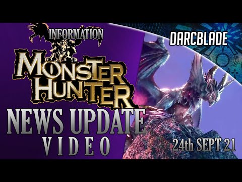 MASSIVE EXPANSION, CROSSOVER EVENT, EVENT QUESTS & MORE : MONSTER HUNTER NEWS 24TH SEPT 21