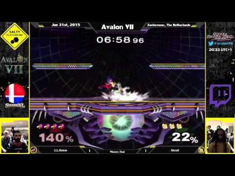 Avalon VII - LLL.Remen (Falco) vs Amsah (Fox) - SSBM Singles Winners Final