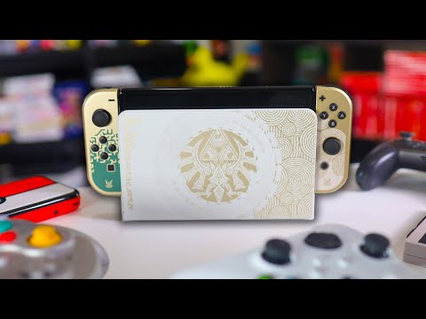 The Legend Of Zelda: Tears Of The Kingdom - Nintendo Switch OLED Unboxing