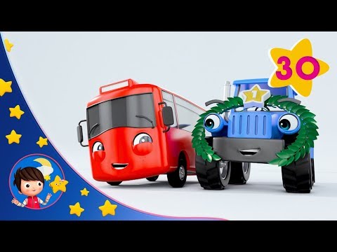 Racing Buster | My Little Red Bus | Kids songs | Nursery Rhymes | Little Baby Bum | Sleep Baby Songs