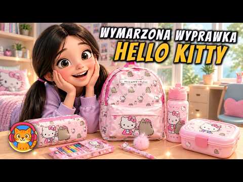 Nina i wymarzona wyprawka szkolna w stylu Hello Kitty - okładka bajki audio
