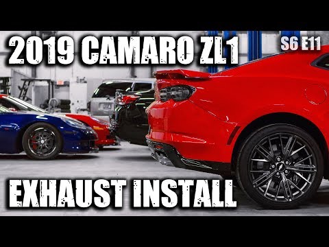 2019 Camaro ZL1 Corsa Exhaust Install | RPM S6 E11