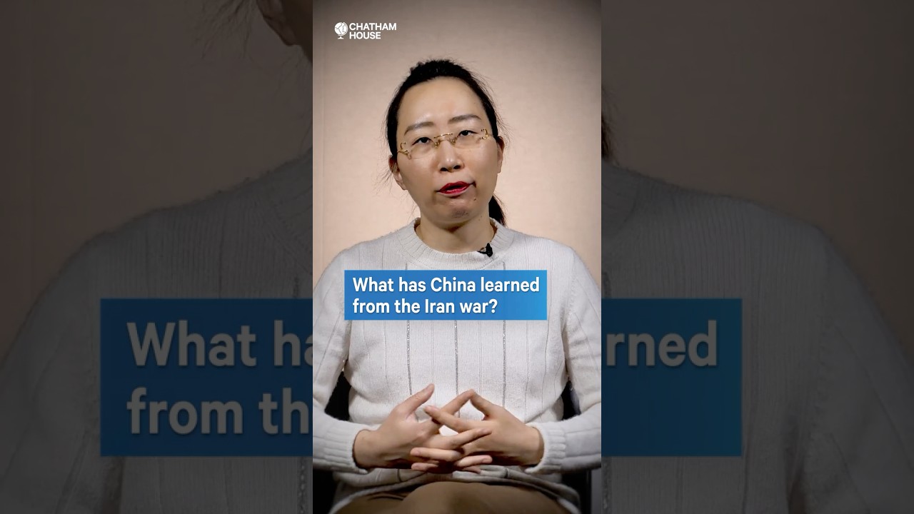 What has China learned from the Iran war?