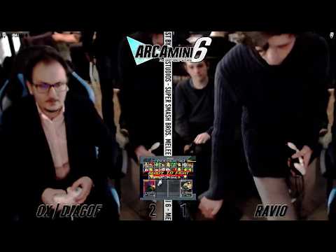 Arcamini6 - 0x | DjaGoF (Falco) VS Ravio (Cpt.Falcon) POOLS - Smash Melee