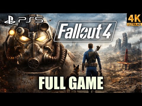 FALLOUT 4 PS5 Gameplay Walkthrough FULL GAME 4K 60FPS - No Commentary