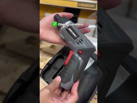 Gambar Maxbuilt Set Obeng Cordless 3.6V - Abu-Abu