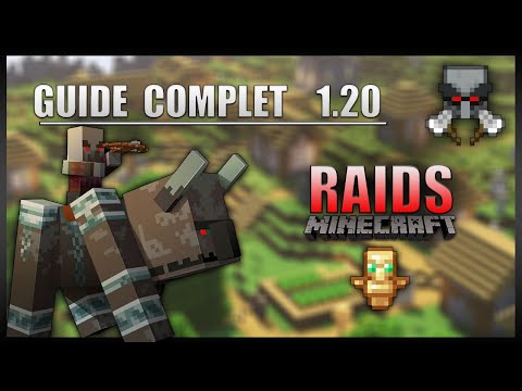 The ULTIMATE guide to RAIDS in 1.20 on Minecraft in SURVIVAL! [Totem, Pillards, Héros, ...]