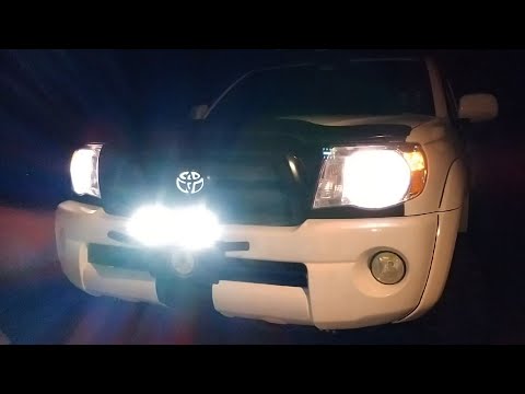 Budget driving lights and mounting solutions for your Toyota Tacoma