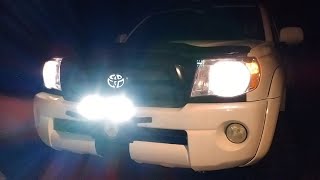 Budget driving lights and mounting solutions for your Toyota Tacoma