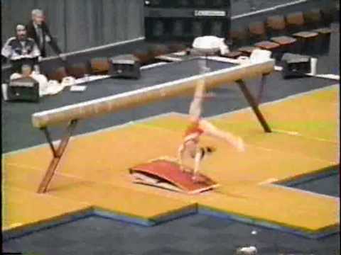 Gymnastics Balance Beam Mount Guide