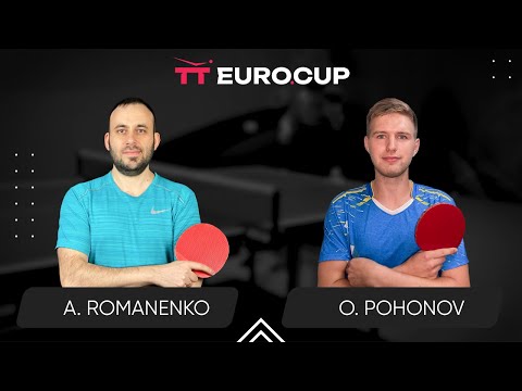 20:05 Andrii Romanenko -  Oleksandr Pohonov 20.09.2024 TT Euro.Cup Ukraine Professional. TABLE 3