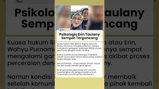 Erin Sempat Mengalami Gangguan Psikologis Akibat Perceraian dengan Andre Taulany, Kini Ibadah Umrah