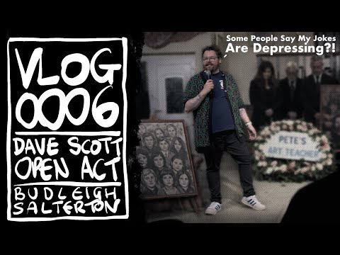 Comedy Vlog 0006 - Opening for Dave Scott - Budleigh Salterton