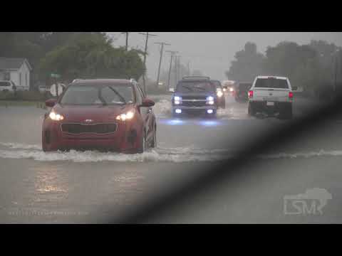 06-08-2021 Mound Bayou, MS Flash Flooding Submerges - Homes - Cars - Streets