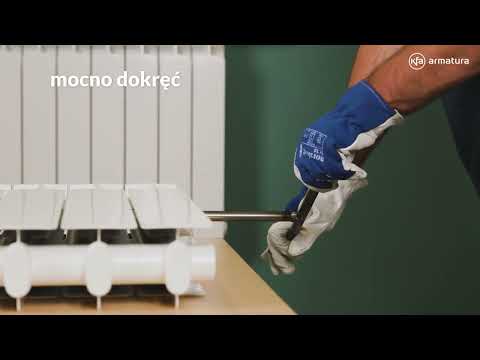 Jak dokręcić żeberka do grzejnika aluminiowego? Dodawanie żeberek kaloryfera | KFA Armatura