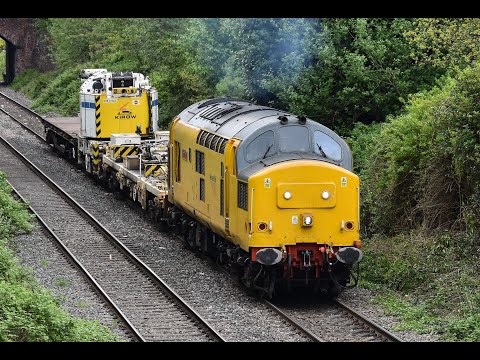 Network Rail Class 97 No. 97304 on 6Z62 Crewe Basford Hall - Guide Bridge Yard on 06.05.22 - HD