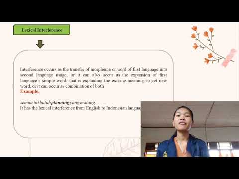 Language Interference and code choice in speaking Group 1 Sociolinguistic.