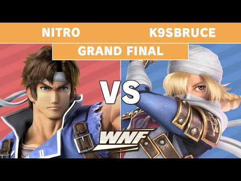 WNF 2.7 Nitro (Richter Belmont) vs K9sbruce (Sheik, Wolf) - Grand Final - Smash Ultimate