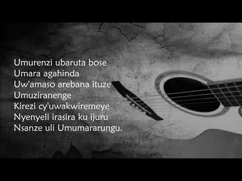 Umumararungu (+lyrics) - Gabriel KABENGERA - Rwanda