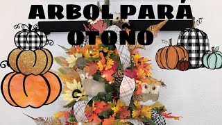 DECORACIÓN PARA OTOÑO ( ÁRBOL OTOÑAL)