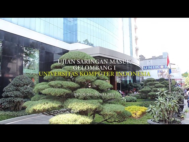 Indonesia University of Computer UNIKOM video #1