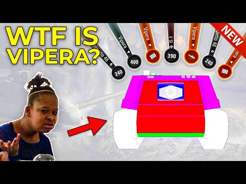 WTF is New Vipera? Owning Higher Tier Tanks! | World of Tanks SMV CC-64 Vipera